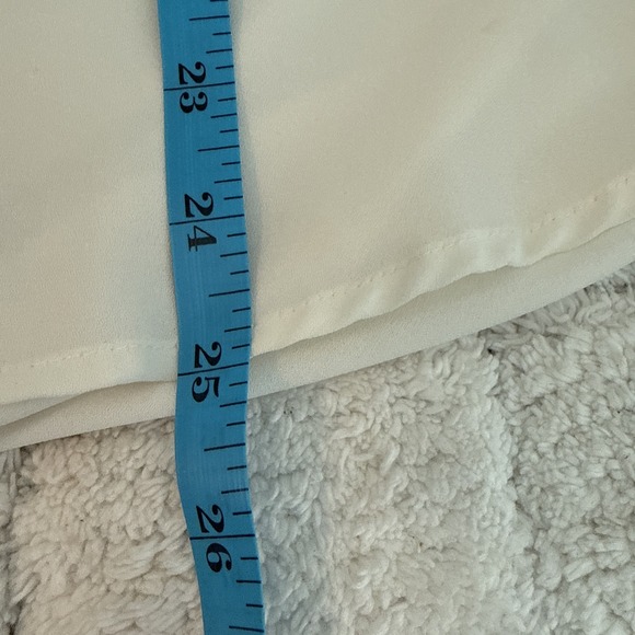 Maurices Womens Capped Sleeve Sheer White Blouse Feminine Danity Layers Coastal - Picture 9 of 13